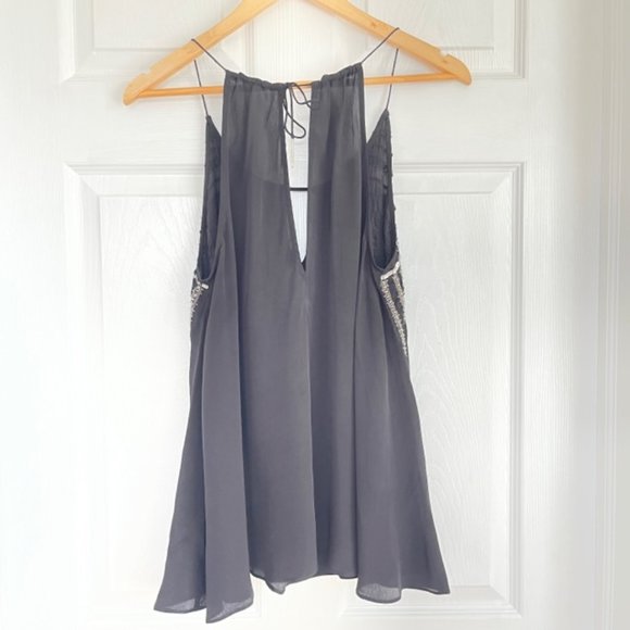 SOLD-Plenty by Tracy Reece Beaded Tank Gently Worn Sz P ** Host Pick ** - Picture 4 of 5